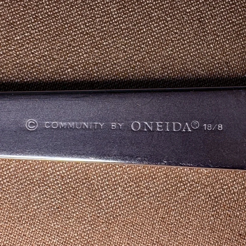 Oneida Stainless Steel Moda 2-Piece Salad Serving Set (68)